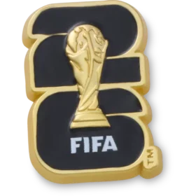 Przypinki Jibbitz™ z trofeum Mistrzostw Świata FIFA 2026