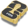 Przypinki Jibbitz™ z trofeum Mistrzostw Świata FIFA 2026 Przypinki Jibbitz™ z trofeum Mistrzostw Świata FIFA 2026