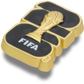 Przypinki Jibbitz™ z trofeum Mistrzostw Świata FIFA 2026