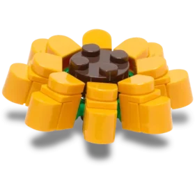 Przypinki Lego® Jibbitz™ w kształcie słonecznika