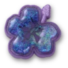 Przypinki Squish Purple Hibiscus Jibbitz™