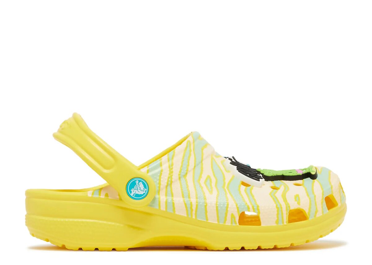 Ron English x Classic Clog Kids „Party Animals – Zebra Lemon” Ron English x Classic Clog Kids „Party Animals – Zebra Lemon”