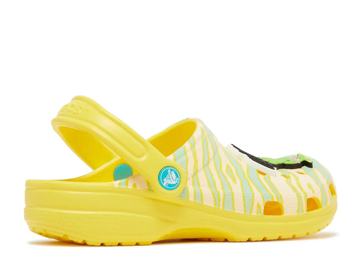 Ron English x Classic Clog Kids „Party Animals – Zebra Lemon” Ron English x Classic Clog Kids „Party Animals – Zebra Lemon”