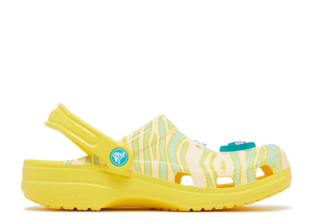 Ron English x Classic Clog Kids „Party Animals – Zebra Lemon” Ron English x Classic Clog Kids „Party Animals – Zebra Lemon”