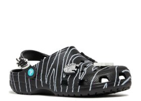 Ron English x Classic Clog „Party Animals – Zebra Black”