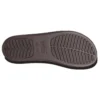 Sandały Brooklyn Croco Shine Slide „Espresso”