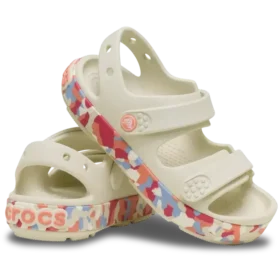 Sandały Crocband™ Cruiser Glow Confetti Band dla małych dzieci