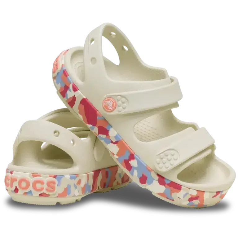 Sandały Crocband™ Cruiser Glow Confetti Band dla małych dzieci Sandały Crocband™ Cruiser Glow Confetti Band dla małych dzieci