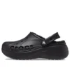 Sandały na platformie Baya Lined Clog „Black”