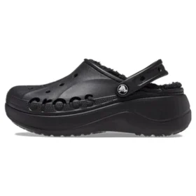 Sandały na platformie Baya Lined Clog „Black”