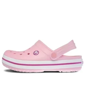 Sandały plażowe Crocband unisex różowo-fioletowe