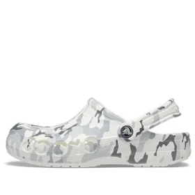 Sandały unisex Bayaband – biały kamuflaż „szaro-biały”