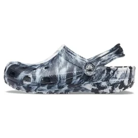 Sandały unisex Beach Marbled „Black White”