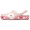 Sandały unisex Crocs x Line Friends w kolorze Beach Pink