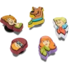 Scooby Doo! Zestaw 5 przypinek Jibbitz™ Scooby Doo! Zestaw 5 przypinek Jibbitz™
