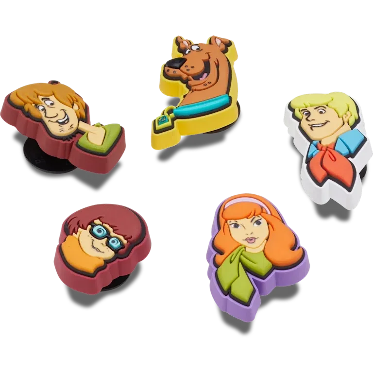 Scooby Doo! Zestaw 5 przypinek Jibbitz™ Scooby Doo! Zestaw 5 przypinek Jibbitz™