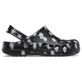 Sezonowe chodaki Baya z nadrukiem „Black Daisy”