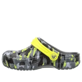 Sezonowe chodaki Baya z nadrukiem „Grey Black Yellow”