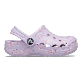 Sezonowe chodaki Baya z nadrukiem „Purple”