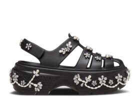Simone Rocha x Stomp Fisherman Sandał „Black”
