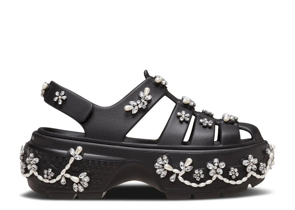 Simone Rocha x Stomp Fisherman Sandał „Black” Simone Rocha x Stomp Fisherman Sandał „Black”