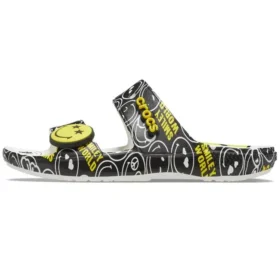SmileyWorld x Classic Sandal „Black White”