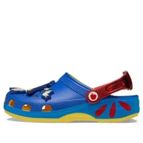 Snow White Classic Clogs „Blue Yellow Red”