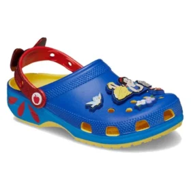Snow White Classic Clogs „Blue Yellow Red”