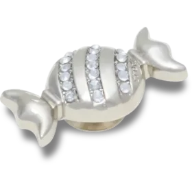 Srebrne przypinki Jibbitz „Smt Gem Candy Piece”