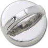 Srebrne, wymienne przypinki Jibbitz™ typu stud Srebrne, wymienne przypinki Jibbitz™ typu stud