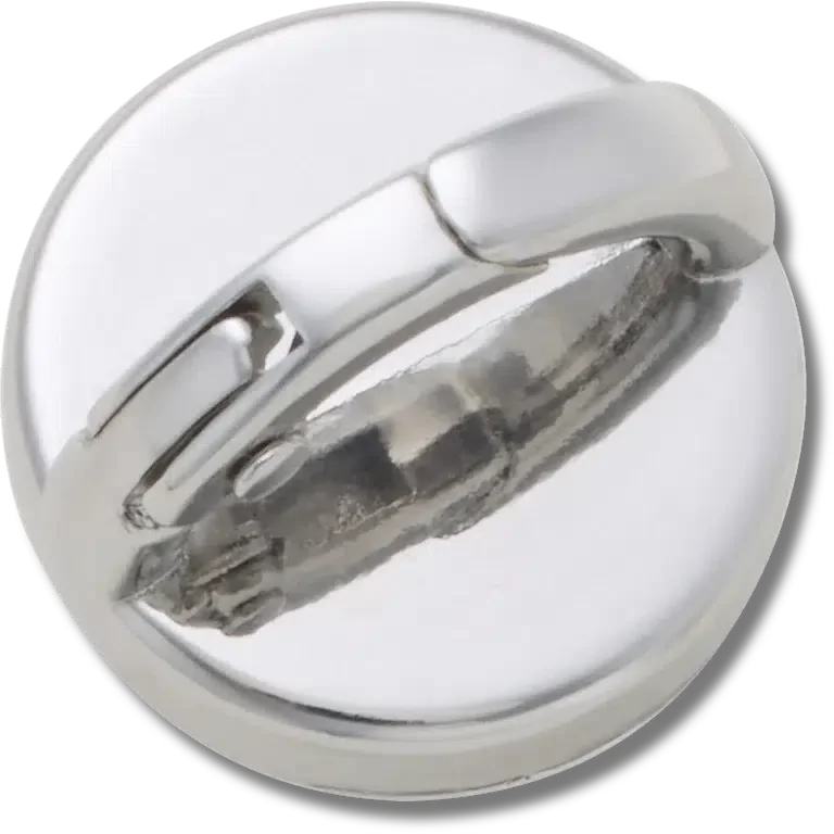 Srebrne, wymienne przypinki Jibbitz™ typu stud Srebrne, wymienne przypinki Jibbitz™ typu stud