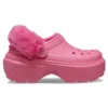Stomp Clog z podszewką „Hyper Pink”