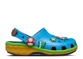 Super Mario x Classic Clog Kids „Blue”