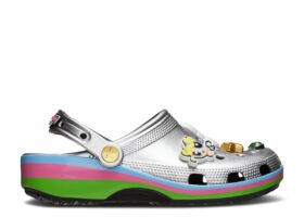 The Powerpuff Girls x Classic Clog „Metallic Silver”