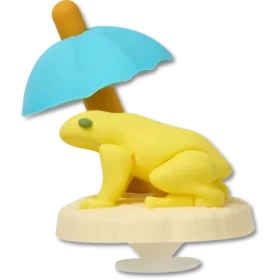 Trójwymiarowe przypinki Jibbitz™ z żabą