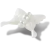 Wisiorki Meta Jelly White Butterfly Jibbitz™ Przypinki Jibbitz