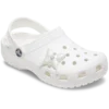 Wisiorki Meta Jelly White Butterfly Jibbitz™ Przypinki Jibbitz