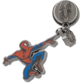 Wisząca przypinka do butów Jibbitz z motywem Spider-Mana