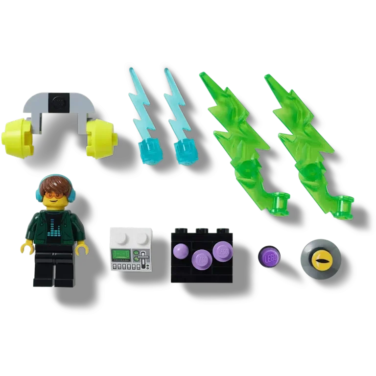 Zestaw 10 przypinek Jibbitz™ Lego® Gaming Zestaw 10 przypinek Jibbitz™ Lego® Gaming