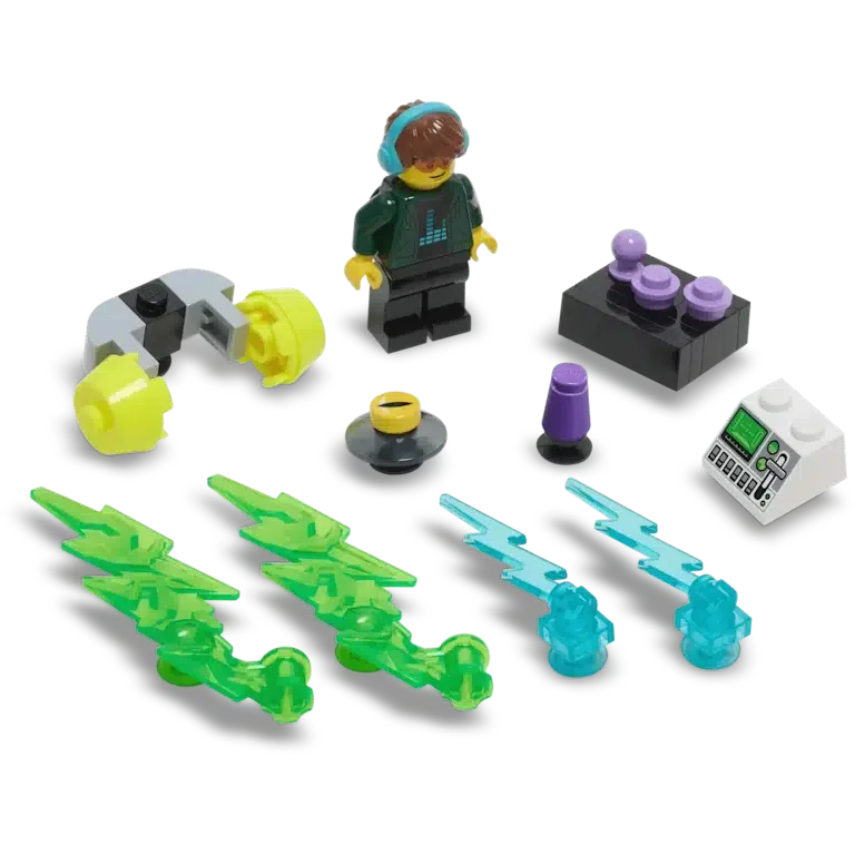 Zestaw 10 przypinek Jibbitz™ Lego® Gaming Zestaw 10 przypinek Jibbitz™ Lego® Gaming