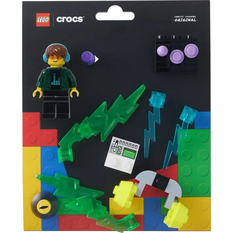 Zestaw 10 przypinek Jibbitz™ Lego® Gaming Zestaw 10 przypinek Jibbitz™ Lego® Gaming