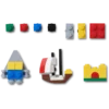 Zestaw 10 przypinek Jibbitz marki Lego® Masterbrand Zestaw 10 przypinek Jibbitz marki Lego® Masterbrand