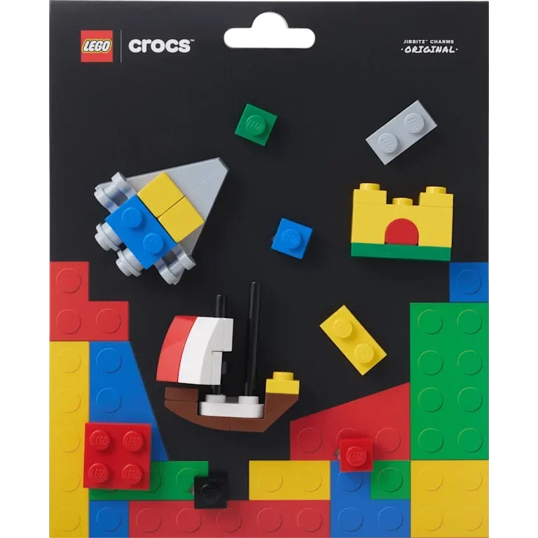Zestaw 10 przypinek Jibbitz marki Lego® Masterbrand Zestaw 10 przypinek Jibbitz marki Lego® Masterbrand