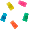 Zestaw 5 przypinek do butów Jibbitz™ „Candy Bear” Zestaw 5 przypinek do butów Jibbitz™ „Candy Bear”