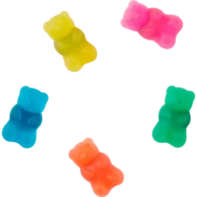 Zestaw 5 przypinek do butów Jibbitz™ „Candy Bear”