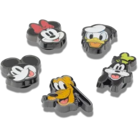Zestaw 5 przypinek do butów Jibbitz™ „Mickey & Friends Elevated”