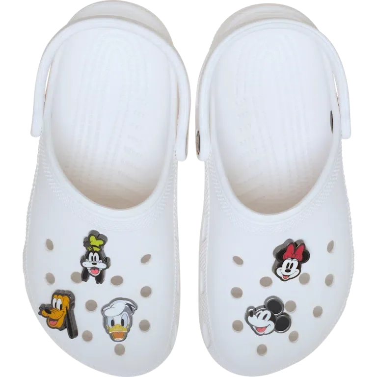 Zestaw 5 przypinek do butów Jibbitz™ „Mickey & Friends Elevated” Zestaw 5 przypinek do butów Jibbitz™ „Mickey & Friends Elevated”