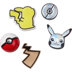 Zestaw 5 przypinek do butów Jibbitz™ z motywem Pokemon