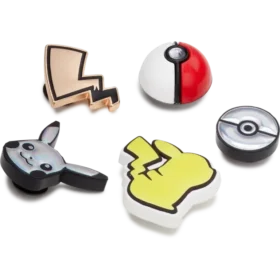Zestaw 5 przypinek do butów Jibbitz™ z motywem Pokemon