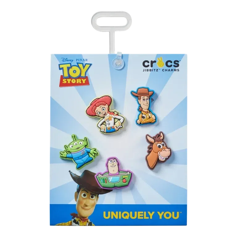 Zestaw 5 przypinek do butów Jibbitz z motywem „Toy Story” od Disney Pixar Zestaw 5 przypinek do butów Jibbitz z motywem „Toy Story” od Disney Pixar